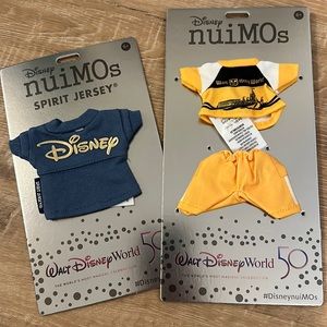 NWT nuiMOs Walt Disney World 50th Anniversary Bundle Spirit Jersey & Outfit